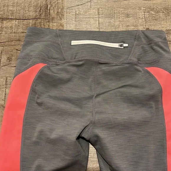 Athleta - Sonar Colorblock Leggings - Grey/Blue/White/Peach - Size Small - Picture 11 of 11